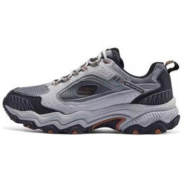 OUTDOOR Кроссовки мужские низкие серые/оранжевые/черные/GYOR Skechers 237630-gyor | grey/orange/black/gyor