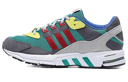 Кроссовки Equipment 10 для бега мужские с низким верхом серые/зеленые Adidas fw9982