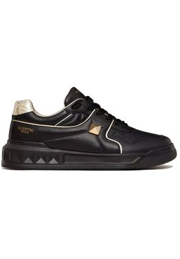 VALENTINO: Чёрные кроссовки 