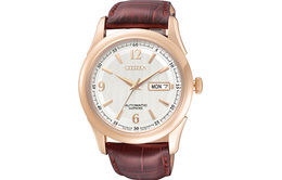 Citizen Часы Automatic Mechanical Movement Cowhide Strap Japanese / Korean Watch Men's Watch White Dial, White Dial nh8312-07a | white dial