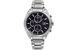 Citizen Часы Eco Drive Series Ecology Drive Collection Solar Quartz Movement Titanium Strap Watch Men's Watch Black Dial ca0351-59e