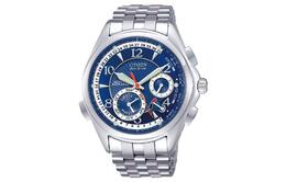Citizen Часы Ecology Drive Collection Solar Quartz Movement Stainless Steel Strap Watch Men's Watch Blue Dial, Blue bl9000-83l | blue