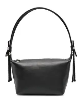 Kara crystal-strap leather tote bag 21720640