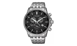 Citizen Часы Ecology Drive Collection Solar Quartz Movement Stainless Steel Strap Watch Men's Watch Black Dial BL8150 86H, Black bl8150-86h | black
