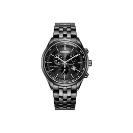 Citizen Часы Ecology Drive Collection Light Powered Quartz Movement Stainless Steel Strap Watch Men's Watch Black Dial, Black Dial at2145-86e | black dial