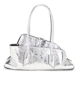 Сумка La Passeggiata Small с верхней ручкой The Attico, Silver attf-wy74 | silver
