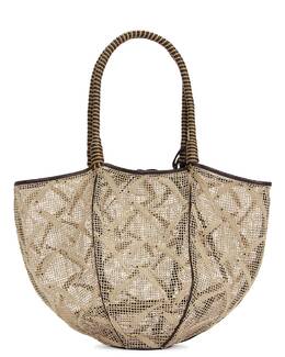 Сетчатая сумка Bottega Veneta, Beige, Fondant, Champagne, & Muse Brass bott-wy1825 | beige, fondant, champagne, & muse brass