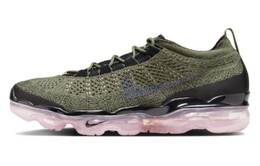 Кроссовки Nike Air Vapormax 2023 Flyknit Medium Olive Pink Oxford, зеленый dv1678-200 | green
