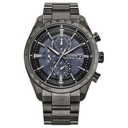 Citizen Часы Solar Quartz Movement Super Titanium Strap Watch 42mm Unisex Black Dial, Black Dial at8287-62e | black dial