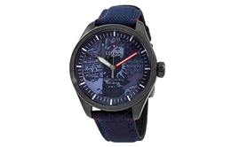 Citizen Часы Quartz Movement Nylon Strap Men's Watch Blue Dial AW2037 04W, Blue Dial aw2037-04w | blue dial