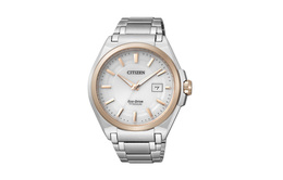 Citizen Часы Solar Quartz Movement Titanium Strap Watch 42mm Men's Watch White Dial, White Dial bm6936-51a | white dial