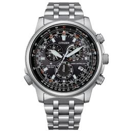 Citizen Часы PROMASTER Series Solar Quartz Movement Stainless Steel Strap Watch Unisex Black Dial, Black Dial cb5861-59e | black dial