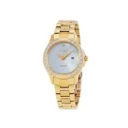 Citizen Часы Women's Ecology Drive Collection Watch, Mother-of-Pearl Color Watch Dial ew2642-59d | mother-of-pearl color watch dial