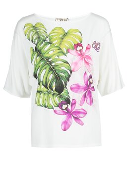 ELISA FANTI: Белая футболка 