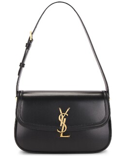 Маленькая плечевая сумка Solferino Saint Laurent, Nero slau-wy3118 | nero