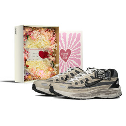 Кроссовки для бега P-6000 унисекс с низким верхом, черные/серые Nike hj3488-001(teama-长野涂鸦s-box) | black/gray