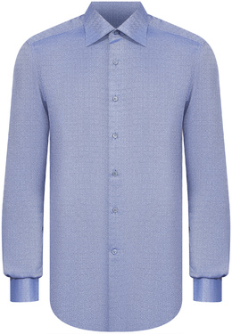 STEFANO RICCI: Синяя рубашка 