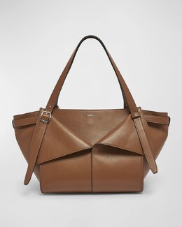 Кожаная сумка через плечо среднего размера Coperni, цвет Brown Camel prod270580006 | brown camel