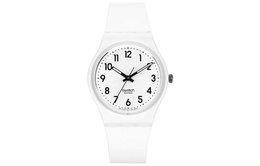 Swatch Часы Unisex 34mm White Watch GW151O, White Dial gw151o | white dial