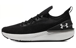 Кроссовки мужские низкие черные/белые Under Armour 3027776-001 | black/white