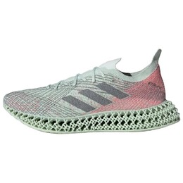 Кроссовки мужские 4D FWD с низким верхом из льна зеленого/серого/розового цвета Adidas id8894 | linen green/gray/pink