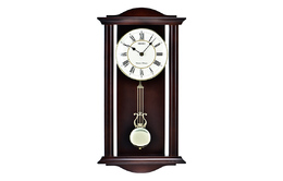 Seiko Часы Quartz Movement Wooden Wall Clock Unisex Black qxh072b