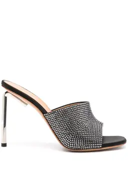 Off-White: Чёрные сабо  Allen