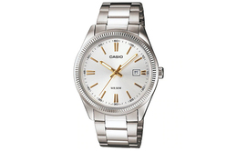 Casio Часы G Shock MTP 1302D 7A2, Silver Dial mtp-1302d-7a2 | silver dial