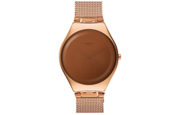 Swatch Часы Unisex 38mm Gold Watch syxg107m