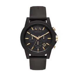 Armani Exchange Часы AE Darth Vader Collection Wrist Watch Quartz Movement Silicone Strap Black Dial Men's Watch 腕表ax7105