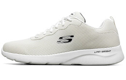 Кроссовки Dynamight 2.0 мужские с низким верхом белого цвета Skechers 58362-wht