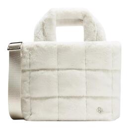 Lululemon Сумка через плечо стеганая миниатюрная женская белая, White lw9fg5s-027597 | white