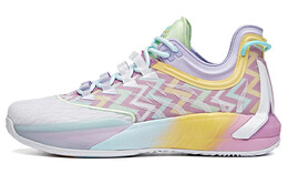 Баскетбольные кроссовки GH1 мужские с низким верхом белые/розовые/фиолетовые Anta 112021103-1