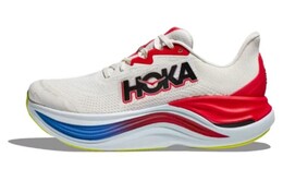 Кроссовки Hoka One One Skyward X Blanc De Blanc Virtual Blue, белый/красный 1147911-bvr | white/red