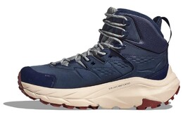 Кроссовки Kaha 2 Hiking унисекс средней высоты синего цвета Hoka One One 1130529-lssnd | blue