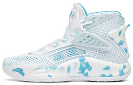 Баскетбольные кроссовки KT5 мужские высокие белые/королевские синие Anta 112021101-3