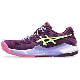Кроссовки Asics Gel-Resolution 9 Tennis Shoes Women's Low-top Purple, фуксия 1042a245-500 | dark fuchsia