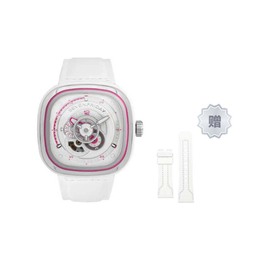 Sevenfriday Men's Watch Артикул: p3c/12 - Кожаный Ремешок, Японский Дизайн