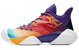 Баскетбольные кроссовки ENDLESS FIRE мужские, среднего размера, фиолетовые/оранжевые Anta 11931605-7