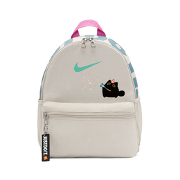 Nike Тканевый рюкзак для детей серо-белый, Black Cat ba5559-104(team354-芋圆奶酪) | black cat