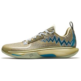 Баскетбольные кроссовки GH5 мужские низкие синие/зеленые Anta 112431115-1 | blue/green