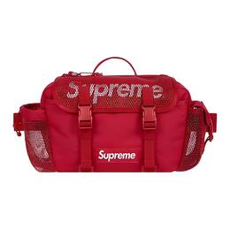 Supreme Полиэстеровая сумка через плечо поясная сумка унисекс красная sup-ss20-044