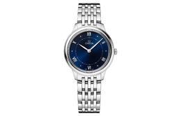 Omega Часы Elegant Saucer Series Quartz Movement Women's Watch Blue Dial Stainless Steel Case Stainless Steel Watchband 434.10.30.60.03.001