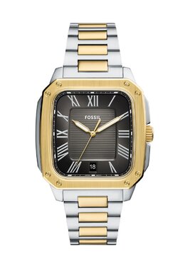 Часы CROSBY Fossil, черный fs152m0eq-q11 | black grey