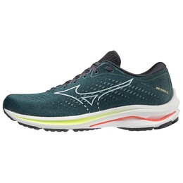 Кроссовки Wave Rider 25 мужские низкие синие Mizuno j1gc210301 | turquoise