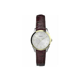 Timex Briarwood Кожаные женские часы, коричневый 8564616921148 | brown