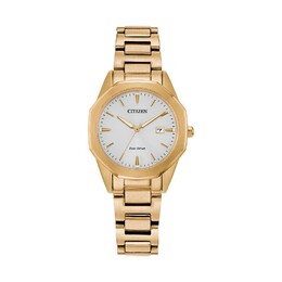 Женские часы Citizen Eco-Drive Corso из нержавеющей стали золотого тона - EW2582-59A, цвет Gold Tone 62516940 | gold tone