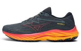 Mizuno Wave Rider 27 Кроссовки Мужчины, Gray/Orange j1gc230351 | gray/orange