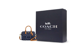 Coach Рюкзак из джисовой ткани мини женский через плечо cy742-imxia