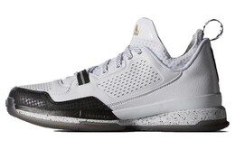 Баскетбольные кроссовки D Lillard 1 мужские низкие черные/белые/золотые Adidas s85167